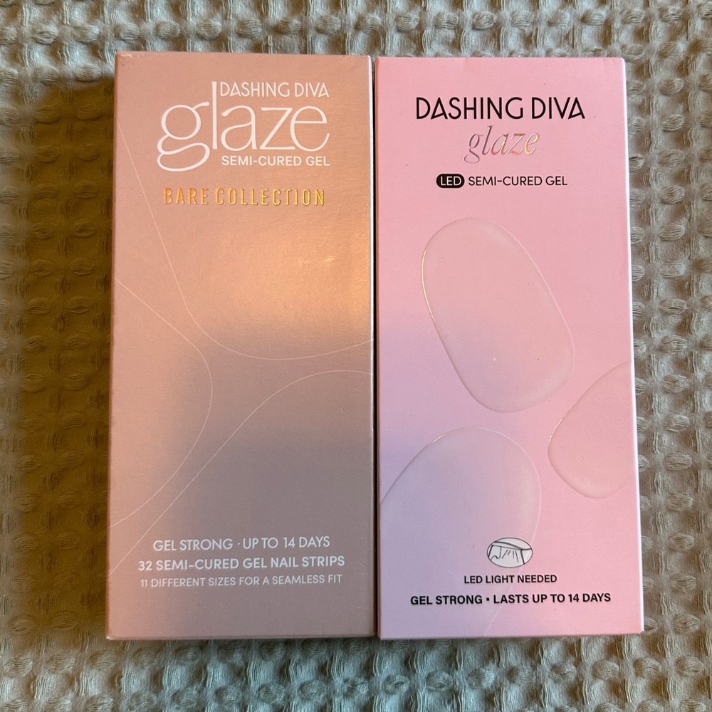 Dashing Diva Glaze - set of 2 - nudes